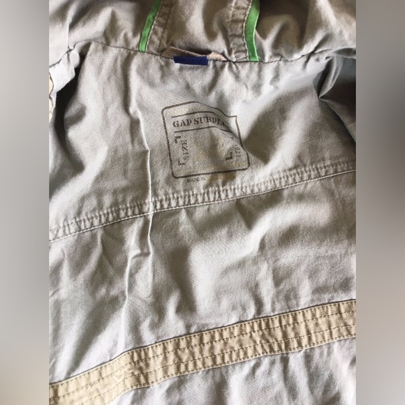 Army Green Gap Kid’s Jacket with Pin Details - Picture 5 of 6